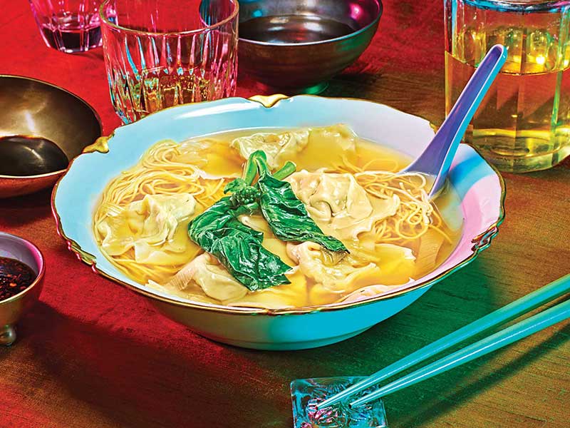 Easy Homemade Wonton Noodle Soup Recipe